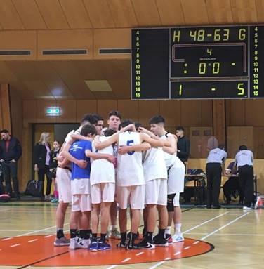 mU16/2 verliert bitter gegen BC Vienna