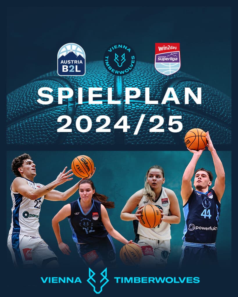 Timberwolves-Spielplan BDSL und B2L